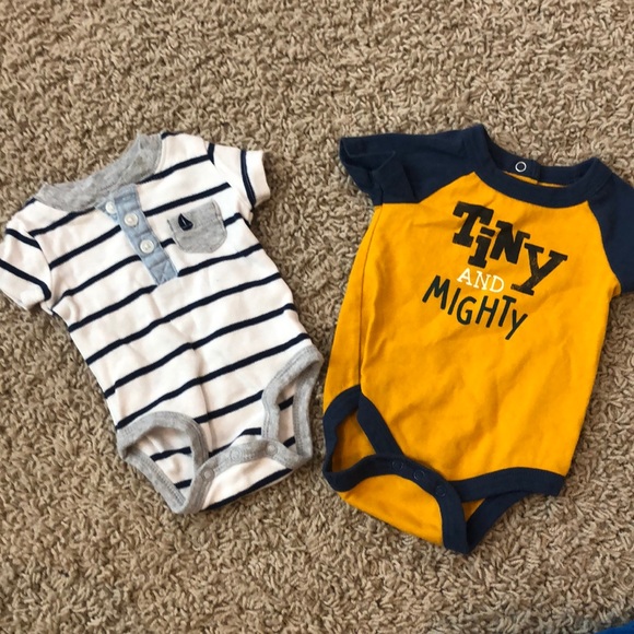 Newborn bundle baby boy onesies short sleeve - Picture 5 of 10